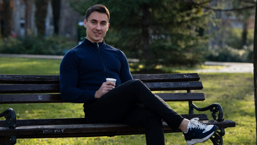 Na slici je fitnes mentor Ivan Martinović.
